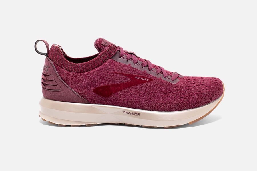 Brooks Levitate 2 LE Womens UK - Road Running Shoes - Burgundy 530-DKRMOC